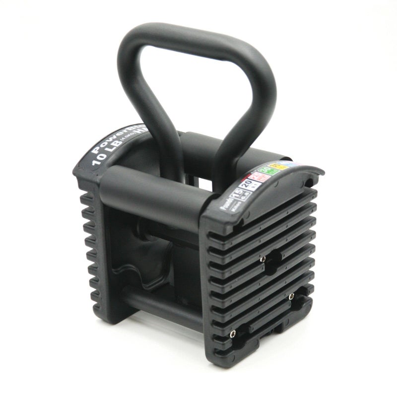 PowerBlock Pro Series Kettlebell Handle â€“ Compatible Pro Series Dumbbells, Strength Training Accessory, for Home Gym & Commercial Use, Workout Equipment, Black - Image 1